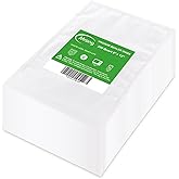 Vacuum Sealer Bags for Food Saver 200 Quart 8x12 Inch Seal a Meal, Commercial Grade, BPA Free, Heavy Duty, Great for Vacuum storage, Meal Prep or Sous Vide