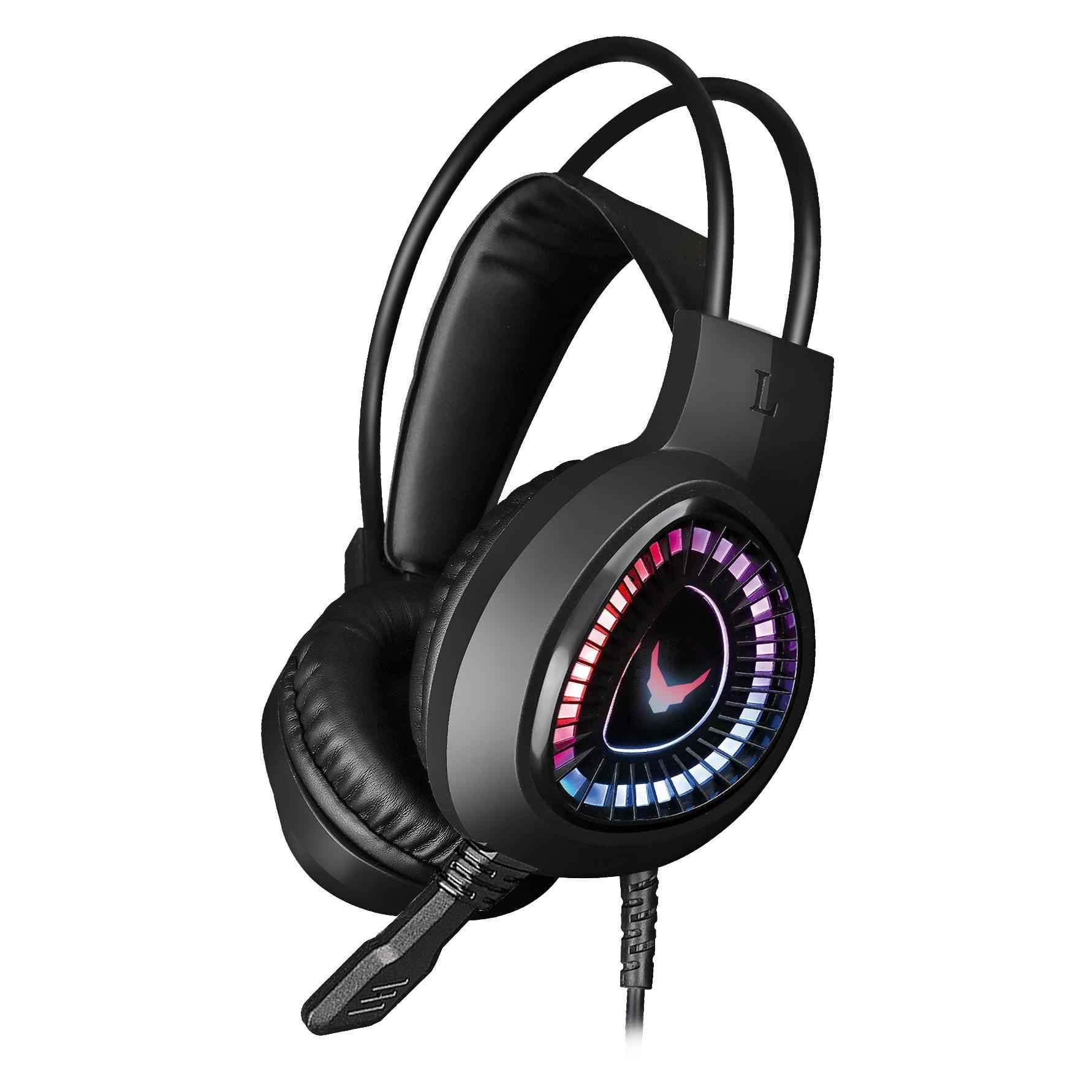 Varr Gaming RGB Headset MIC VH8010 Stereo Lite 3.5 mm USB Black