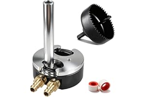 ADSUNVES Fuel Tank Sump Kit for Diesel Truck Airdog Fass, Fuel Sump Kit for Diesel Fuels Tank with Integrated Return & Hole Saw Includes 1/2" Fittings, Compatible with Cummins/Duramax/Powerstroke, Diesels Kit