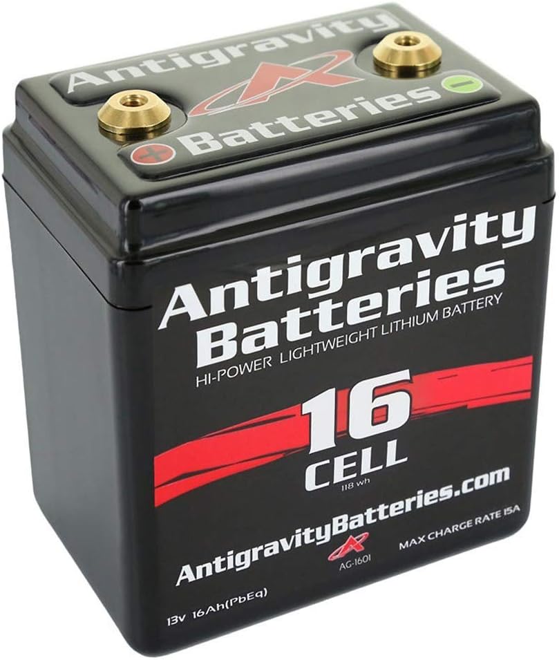 AntiGravity Batteries Lithium Motorcycle Battery 480 CCA 16Cell 12V
