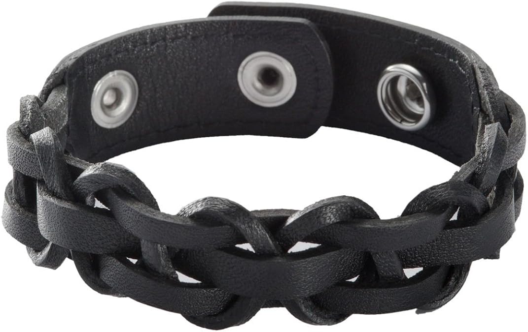 Fossil HerrenArmband Leder schwarz JF86037040 Amazon.de Schmuck