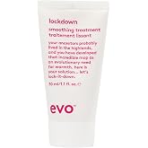 EVO Lockdown Leave-In Smoothing Treatment for Frizzy &amp; Color-Treated Hair - Anti-Frizz, Humidity Control &amp; Detangler