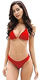 SHEKINI Women's Tie Side Bottom Padded Top Triangle