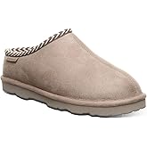 BEARPAW Women's Tabitha Vegan Mushroom Size 8 | Women's Slippers | Women's Shoes | Comfortable & Light-Weight