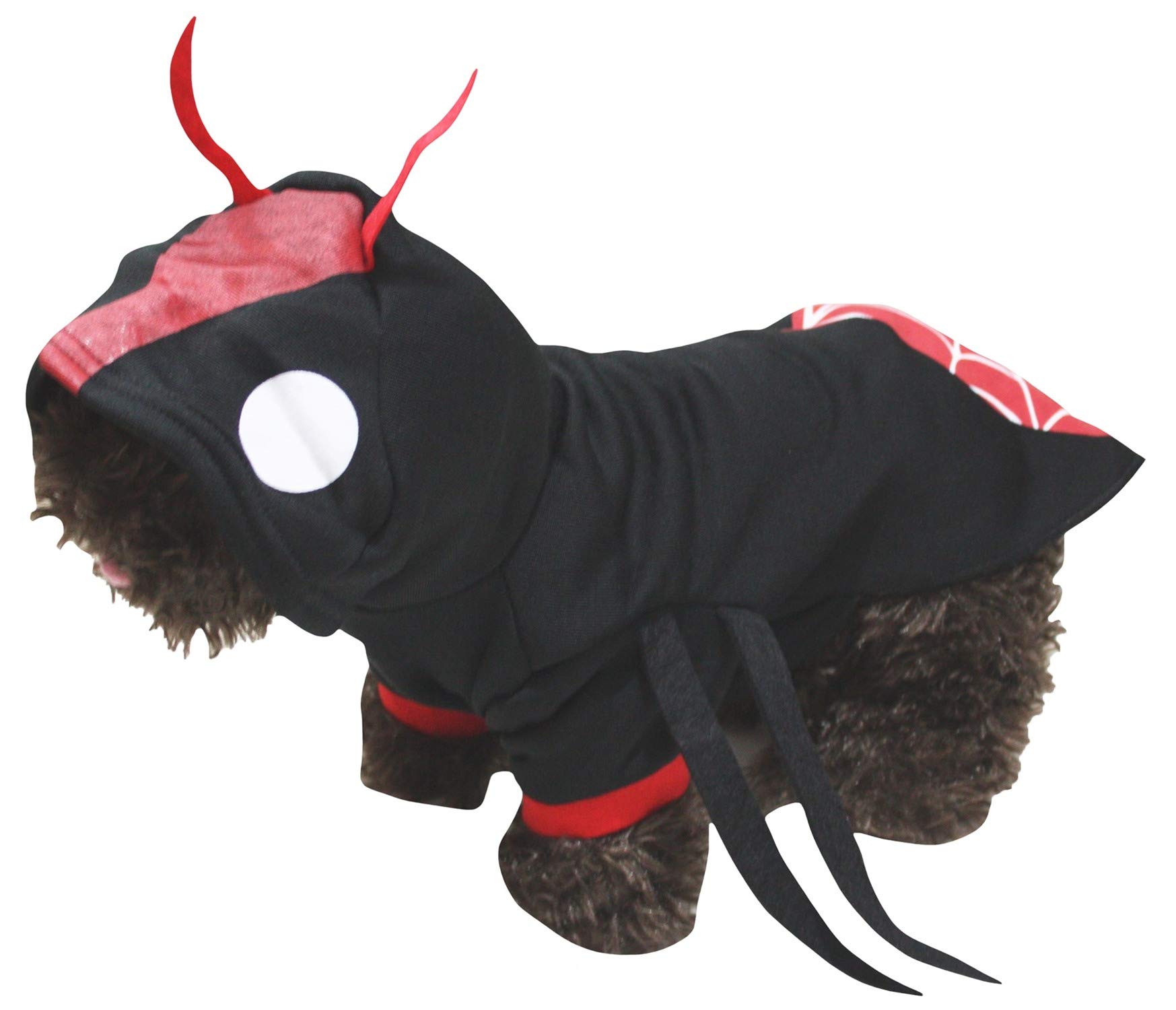 Petitebelle Halloween Theme Pet Costume (Spider, Medium)