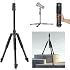 NEEWER Photography Light Stand, 1.5-6.4ft/47-195cm Reversible Aluminum | Studio Lighting Tripod, Portable Phone Video Stand w