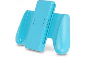 Controller Hand Grip, Ergonomic Lightweight Comfort Game Remote Holder for Joy Con with Full Size Remote for Switch and Switc