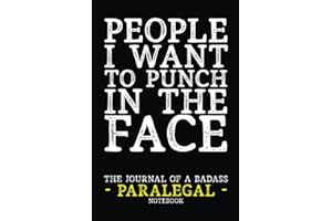 Paralegal Journal Notebook: Paralegal Gifts Blank Lined │Funny Paralegal Journal Gag Gift for Work Coworkers Boss Men Women for Birthday Christmas ... etc.│Blank Writing Note Pad │ Planer worker
