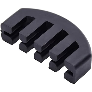 Kit Accesorios Para Violín - Incluye Sordina De 5 Garras, Sordina Redonda Y Pegatinas Para Diapasón - Para Principiantes