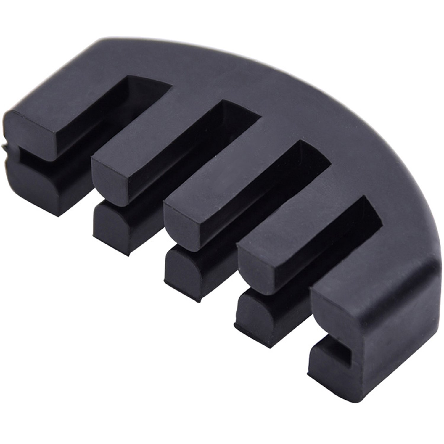 Photo 1 of eBoot Rubber 4/4 Violin Practice Mute, Black