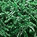 2 Pound Crinkle Cut Paper Shred - Emerald Green