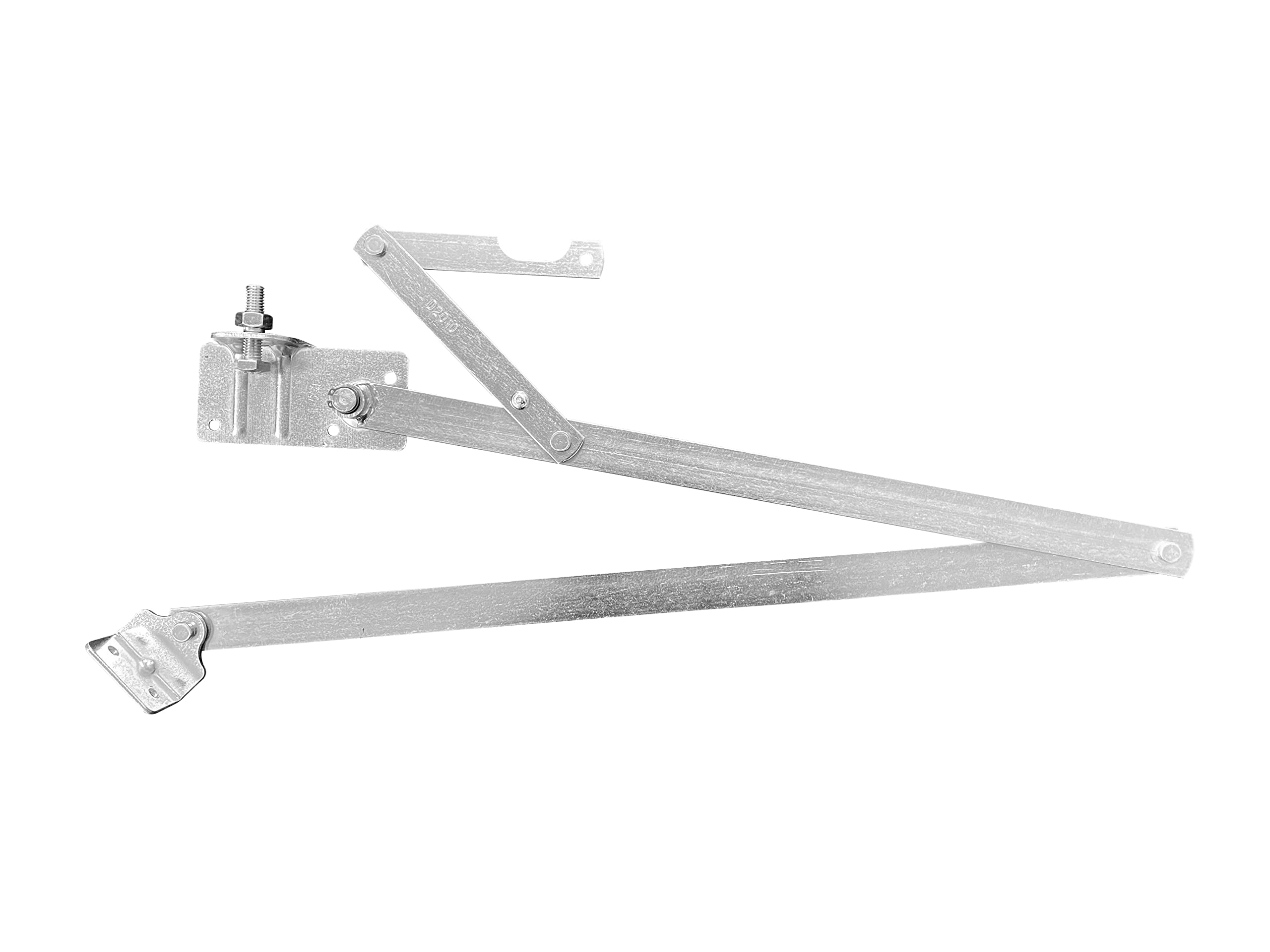 Roto Original Die Stairs Poles Complete Right Silver Quadro/Cadet 3 Standard