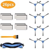 Kit Spazzola Ricambio Per Eufy RoboVac 11S/15T/25C/30C - Rullo Blu Rimovibile