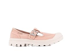PALLADIUM WOMENS PAMPA WASHED MARY JANE, PEASKIN, 7