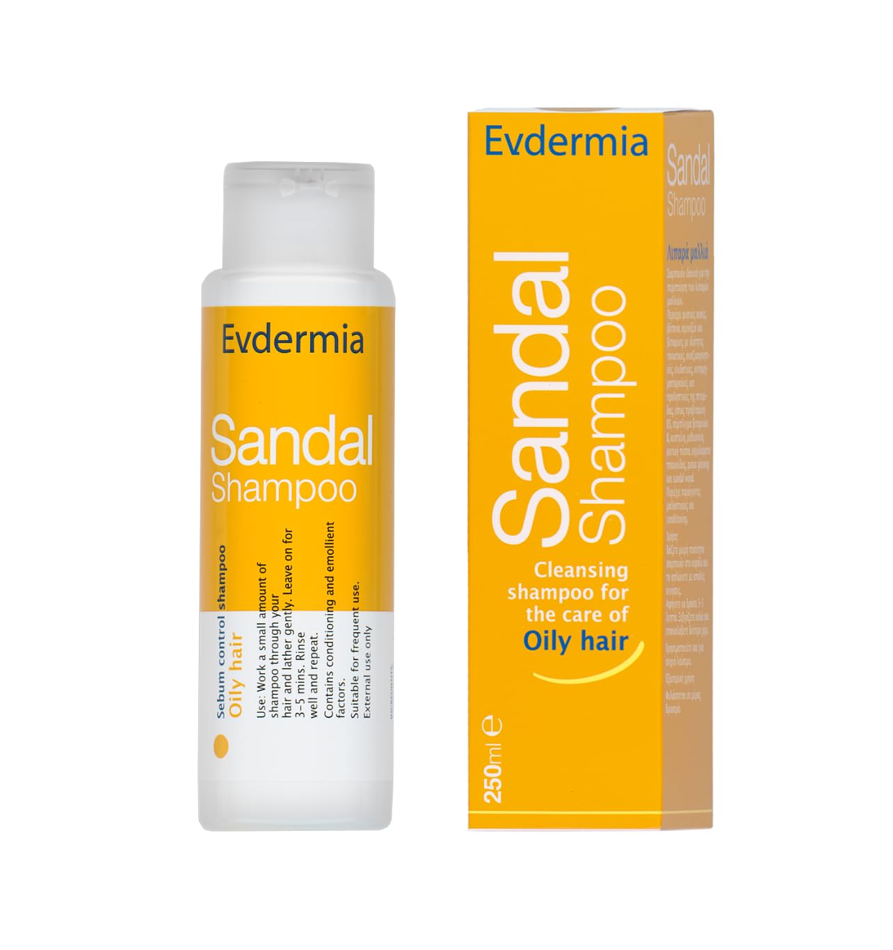 Sandal Hair Growth Shampoo | Premium Hair Thickening Treatment for Women & Men with a Potent & Unique Blend of Powerful Ingredients | Achieve Visible Results in a Short Period 250ml