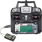 Flysky FS-i6X 6-10(Default 6)CH 2.4GHz AFHDS RC Transmitter w/ FS-iA6B Receiver