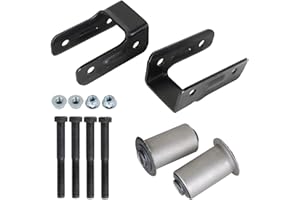 labwork Leaf Spring Shackle Rear Lh and Rh Pair Set Replacement for Chevy Blazer S10 Replacement for GMC Jimmy S15 1994-2005 