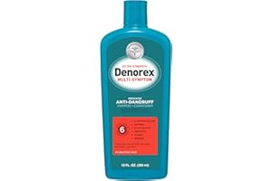 Denorex Extra Strength Multi-Symptom Anti Dandruff Shampoo & Conditioner Treatment, 3% Salicylic Acid Helps Relieve Moderate Symptoms of Dandruff, Seborrheic Dermatitis & Psoriasis, 10oz