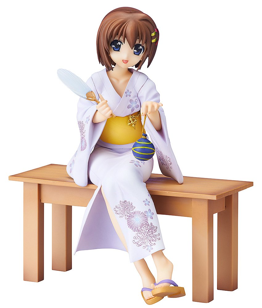 Magical Girl Lyrical Nanoha The Movie: 2nd A's PVC Figure: Hayate Yagami (Yukata Version)