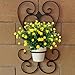 E-HAND Artificial Outdoor Flowers Plants UV Resistant Fake Greenery for Window Box Cemetery Home Patio Yard Indoor Garden Office Wedding Decor Wholesale