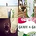 Foldable and Flexible Wine Travel Bottle by CAMOFLASK - Twin Pack - Wine On The Go
