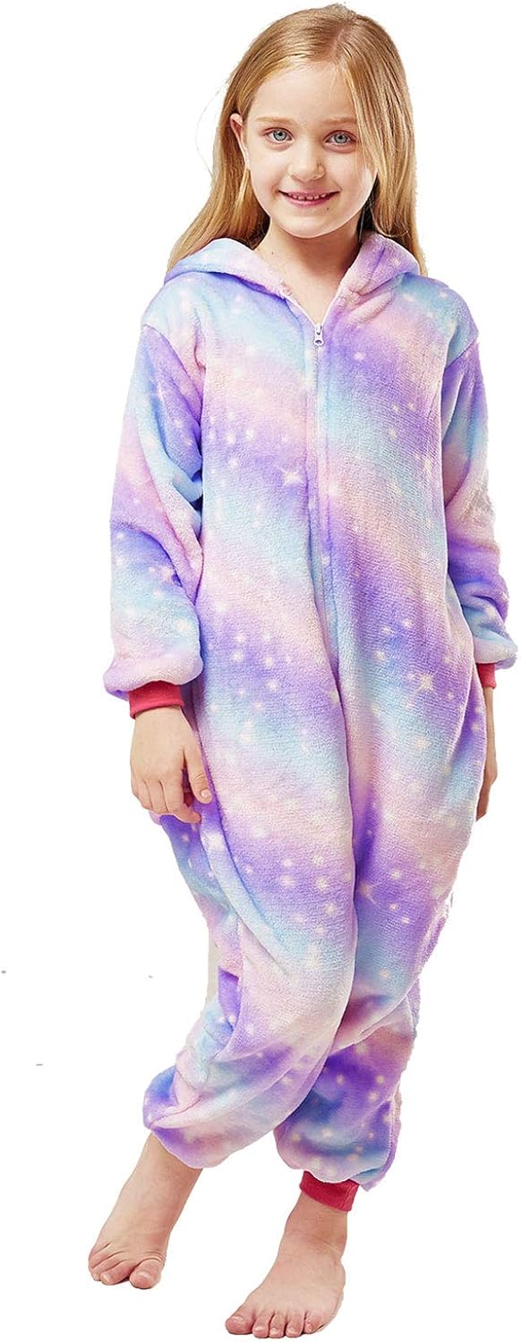 Soft Hooded Onesies Pajamas Costume, Halloween Pajamas Gifts for Girls: Clothing