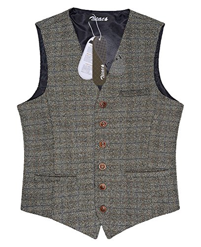 Zicac men s unique advanced custom vest skinny wedding …