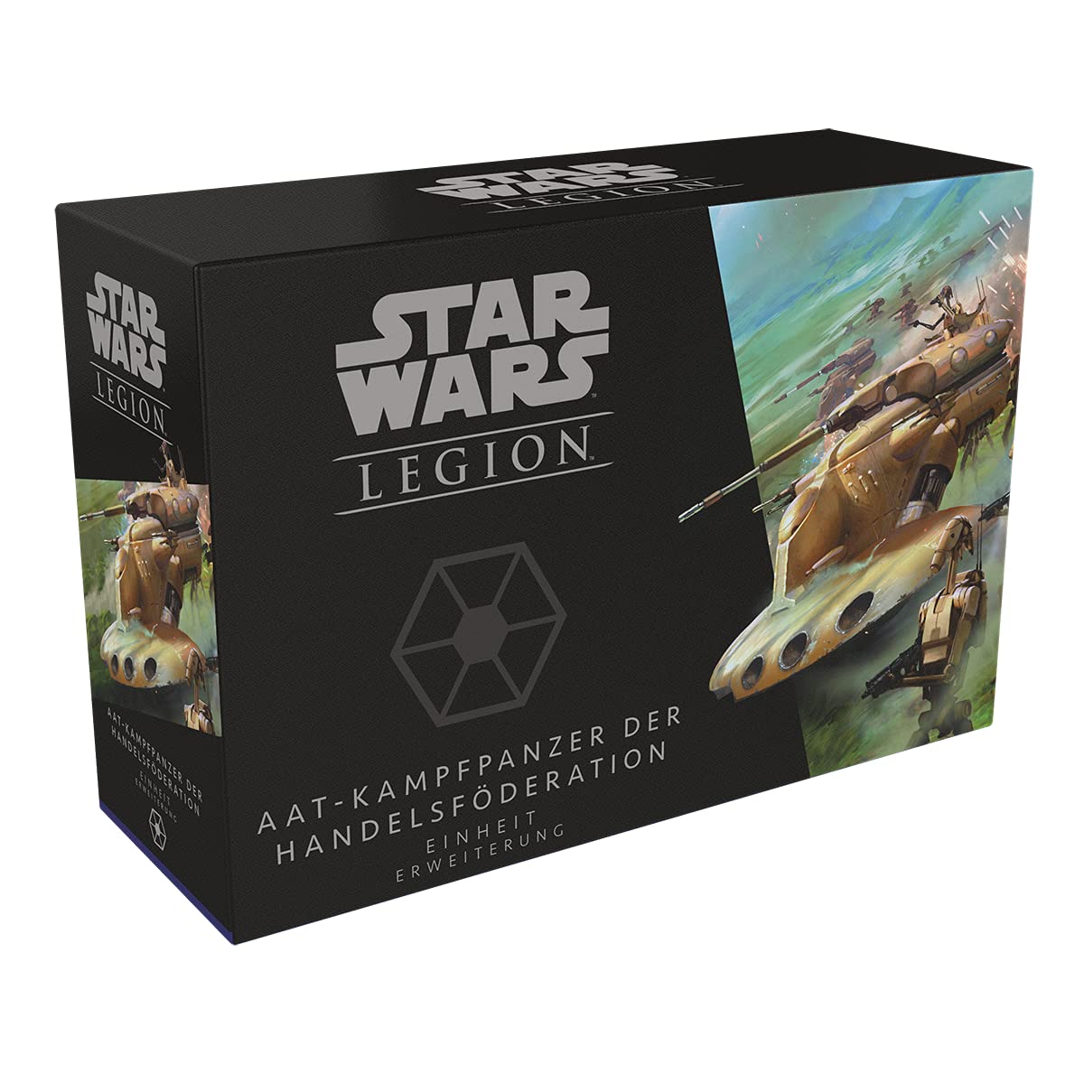 Atomic Mass Games, Star Wars: Legion - AAT Commerce Federation Battle Tank Expansion, Tabletop, 2 Players, Ages 14+, 120-180 Minutes, German, Multicoloured, Multicoloured