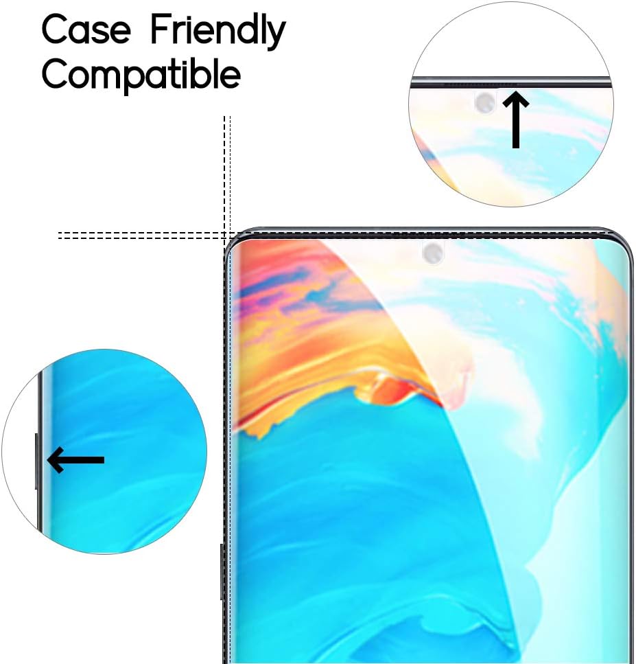 [3 + 2 Pack] IPY Galaxy S20 Ultra 5G Screen Protector,[Self Healing] [Easy Install & Bubble Free] [Full Coverage] Case Friendly Transparent HD TPU Clear Flexible Protetive Film For Samsung Galaxy S20 Ultra 5G
