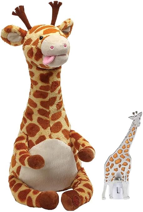 Amazon Co Jp Gund アニメ 舌 ツイスター キリン ぬいぐるみ キリン ナイトライト セット Toys