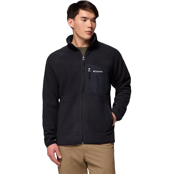 COLUMBIA WINTER PASS PRINTED FLEECE II MOUNTAIN RED CHECK - Pile