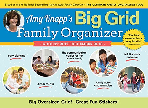 Download 2018 Amy Knapp Big Grid Wall Calendar: August 2017-December 2018 Download 2018 Amy Knapp Big Grid Wall Calendar: August 2017-December 2018