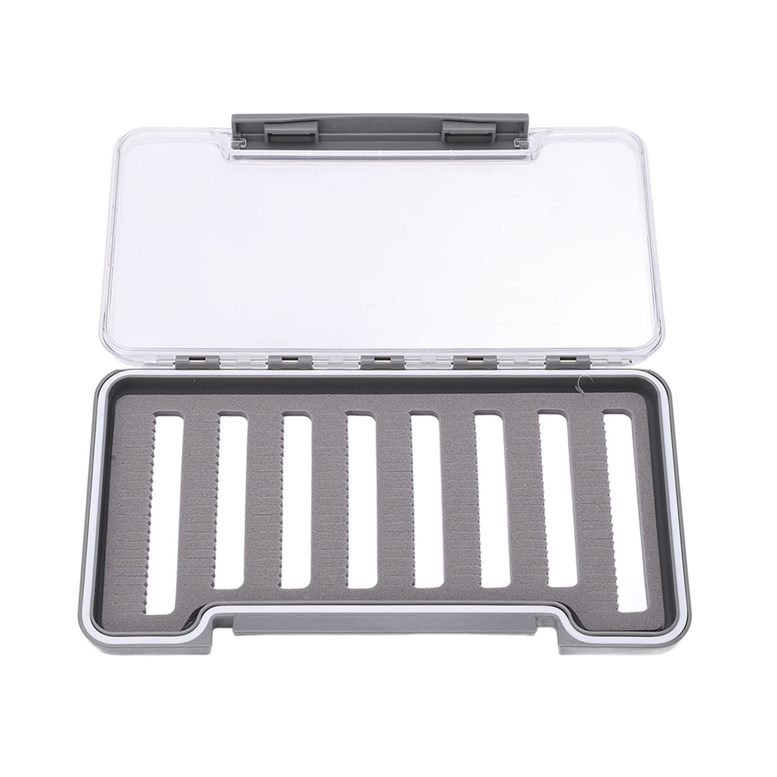 Fockety Fly Box, ABS Foam Large Capacity Waterproof Portable Layers Of Foam Lures Box Fly Fishing Box