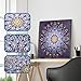 4 packs set Diamond Painting DIY 5D Special Shape Rhinestones, ABEUTY Mandala Flowers, Partial Drill Crystal Diamond Art Kits