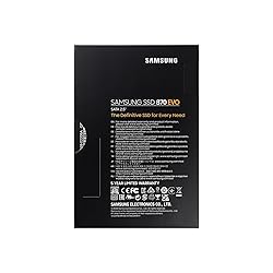 SAMSUNG SSD 870 EVO, 2 TB, Form Factor 2.5