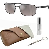 Ray-Ban RB3737CH CHROMANCE POLARIZED Sunglasses with Official Eyewear Kit