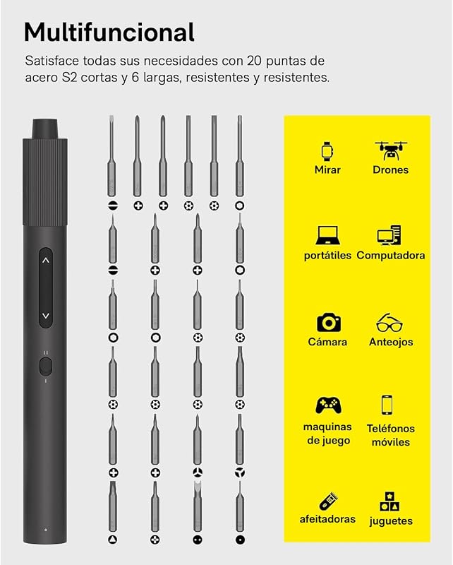 Conjunto de Chave de Fendas de Precisão, Kit Profissional 48 em 1