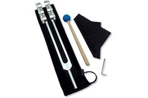 Qiyun Tuning Fork, 32 Hz Tuning Forks For Healing, Chakra Tuning Fork for Repair Healing and Perfect Hearing Health Care Tool