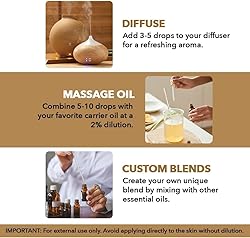 Majestic Pure Frankincense Essential Oil with Glass