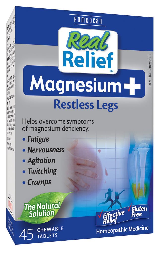 Real Relief Magnesium Plus, 45 chewable tablets Health