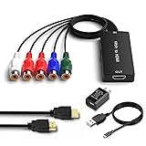 Dingsun Component to HDMI Converter, YPbPr/RGB+R/L