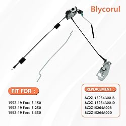 Blycorul Side Door Latch Assembly with Cable