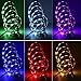 YUHAN USB Powered LED Light Strip,1M(3.28FT) DC5V 5050 RGB LED Lights 20 Color Options Waterproof TV Backlight Background Lighting Built-in Controller for HDTV,TV,PC,LCD Desktop Monitors (1M/3.28FT)