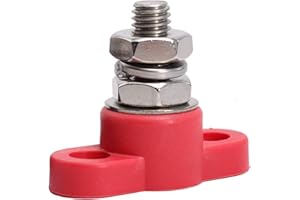FASTRONIX SOLUTIONS Fastronix 3/8" Red Single Stud Junction Block