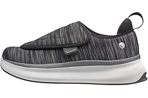 SILVERT'S ADAPTIVE CLOTHING & FOOTWEAR Women’s Extra Wide Comfort Shoes with Easy Closures for Adjustable Fit