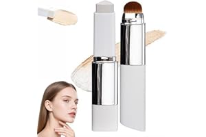 Cover Cream Stick V White Korean Foundation Stick,Chartming Color Changing Foundation Stick,Full to Medium Coverage Base Make