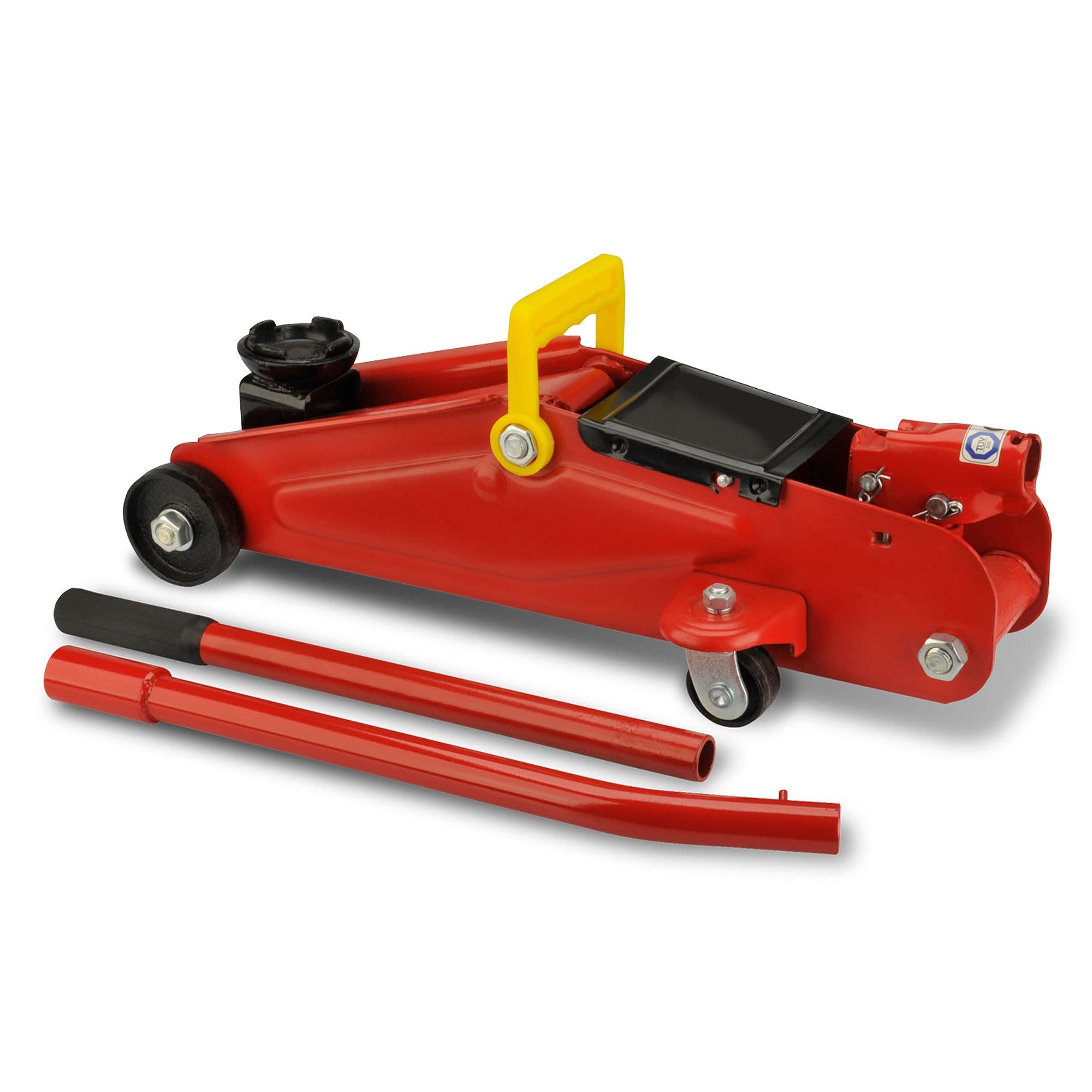 Cartrend 7740014 Hydraulic Trolley Lifting Jack 2 T, Black Blue