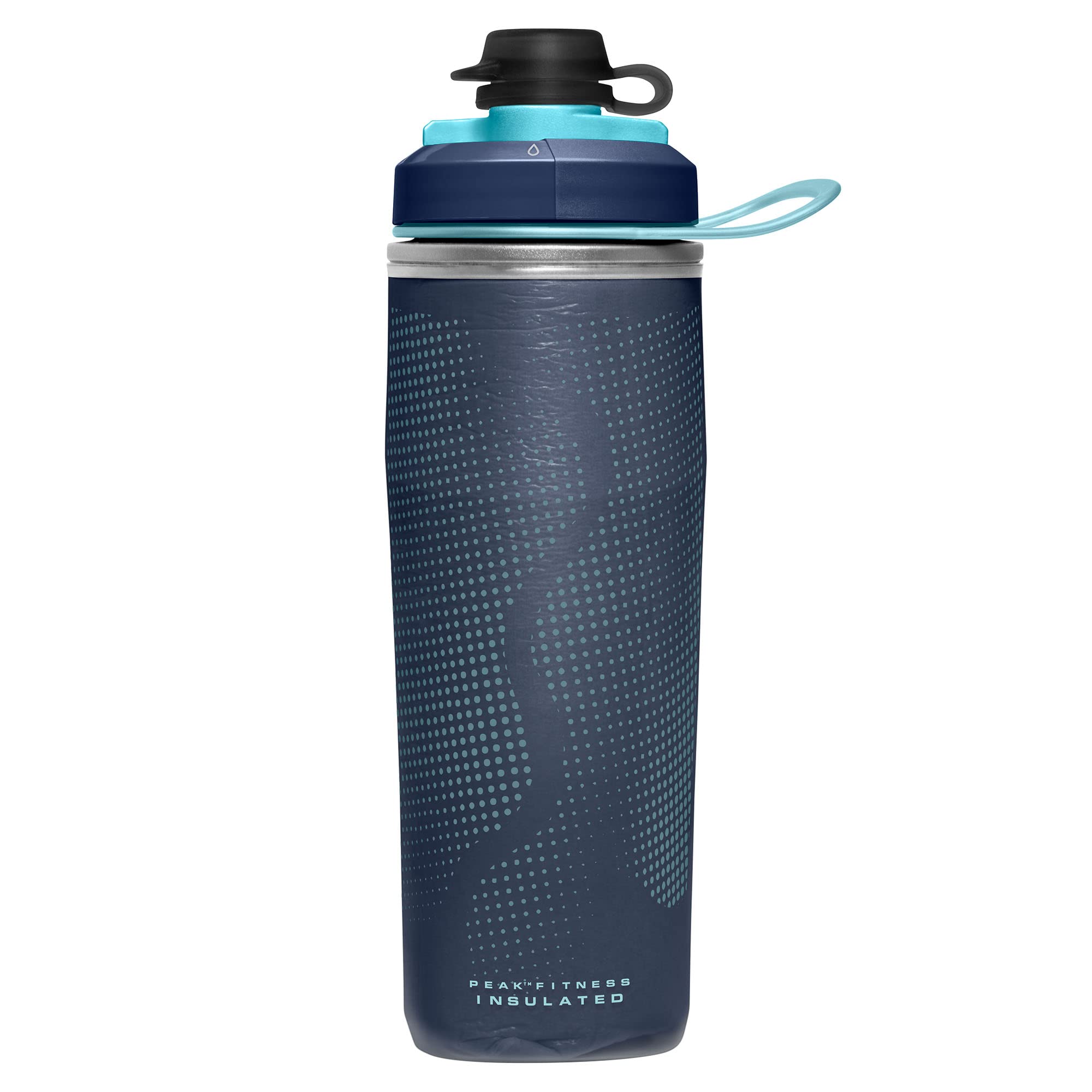 CAMELBAK Peak Fitness Chill 17oz Navy/Blue Bottle - 001 Black/Grey, N