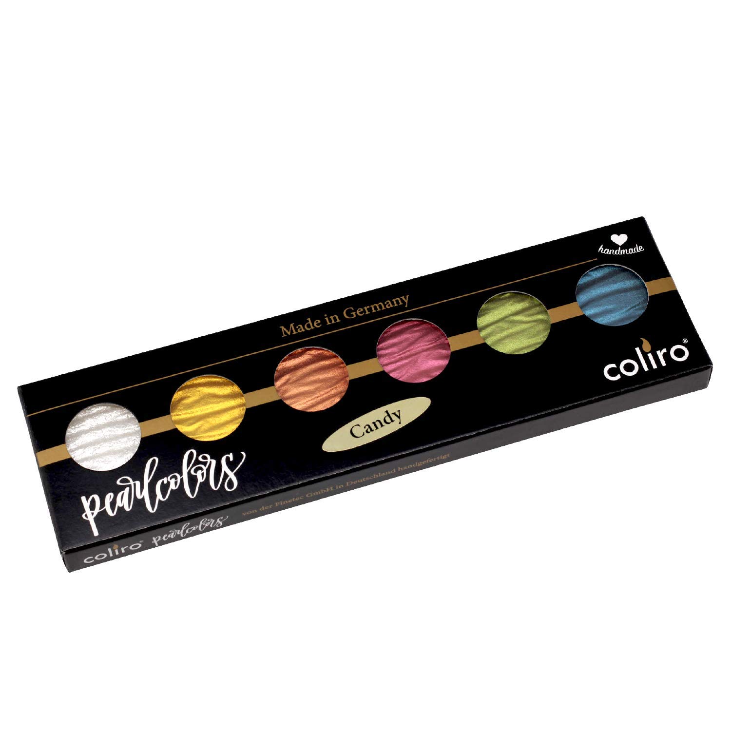 Coliro Artist Mica Watercolour M770 Set"Candy" by Finetec — image 1