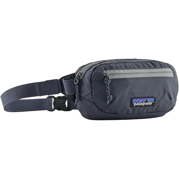 PATAGONIA MINI HIP PACK ULTRALIGHT BLACK FURO 1L, Verde Nouveau